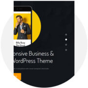 best business theme vertical navigation